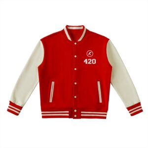 Kravings 420 Fleeced Varsity Jacket