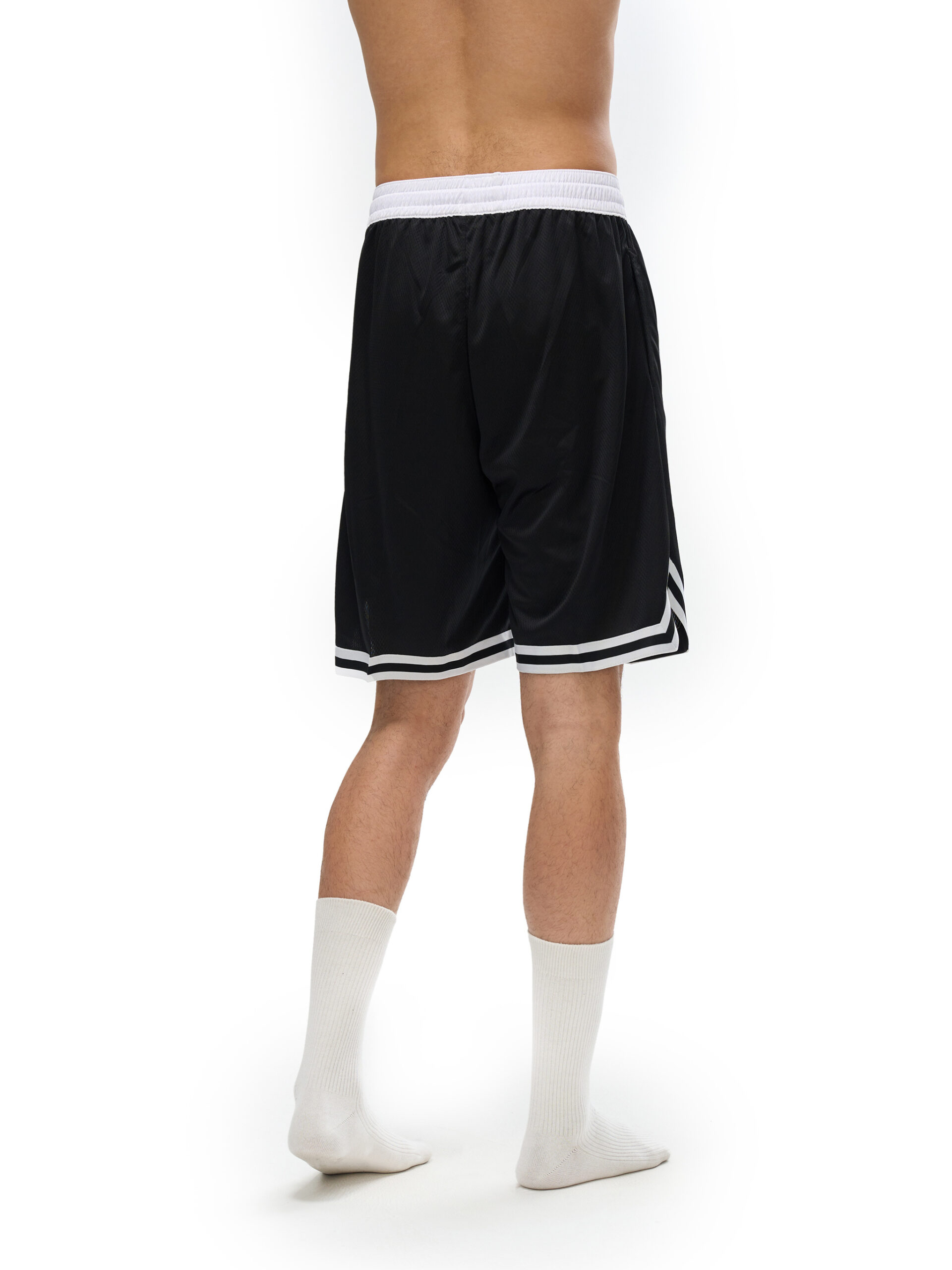 K 420 Classic Stripe Trim Basketball Shorts - Image 13